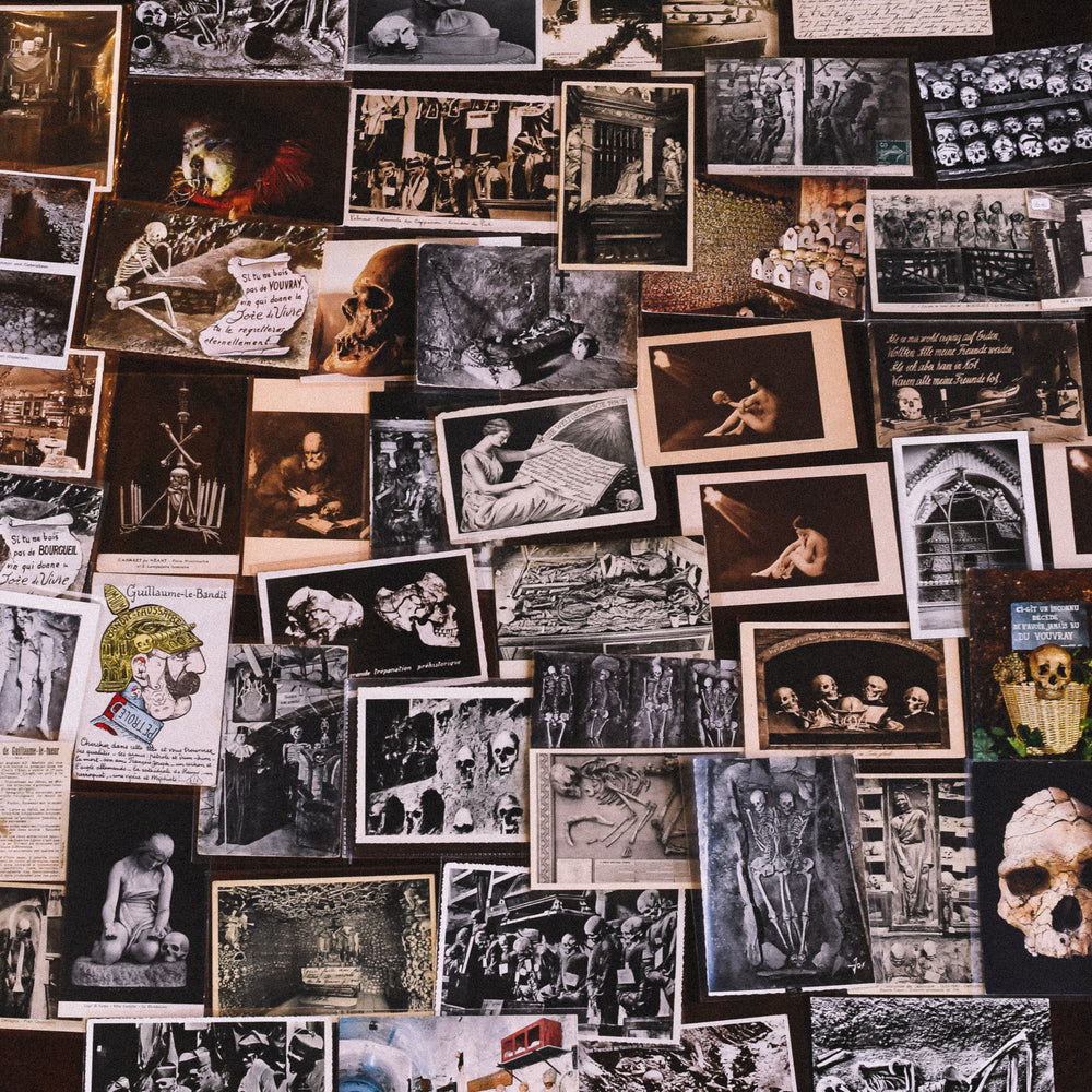 Macabre Collection of 20th Century Postcards