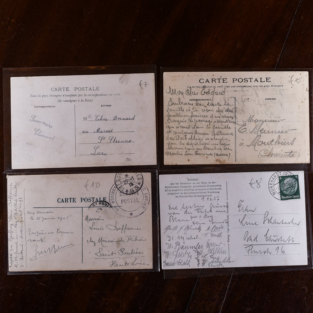 Macabre Collection of 20th Century Postcards