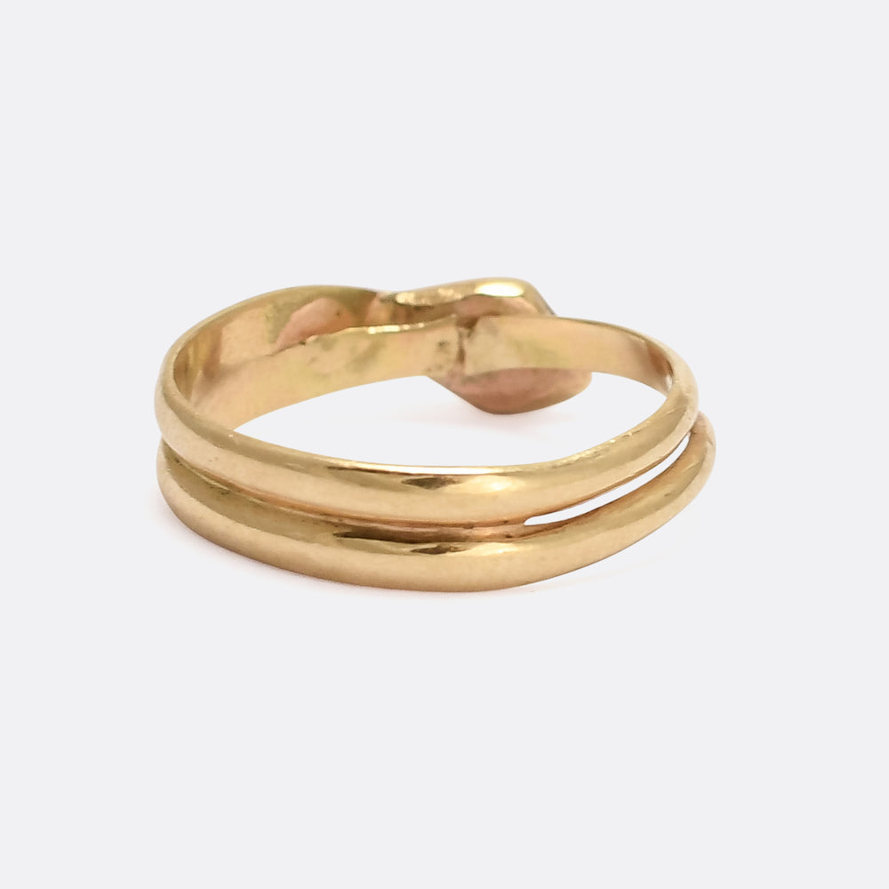 Mid-Century Serpent Ring