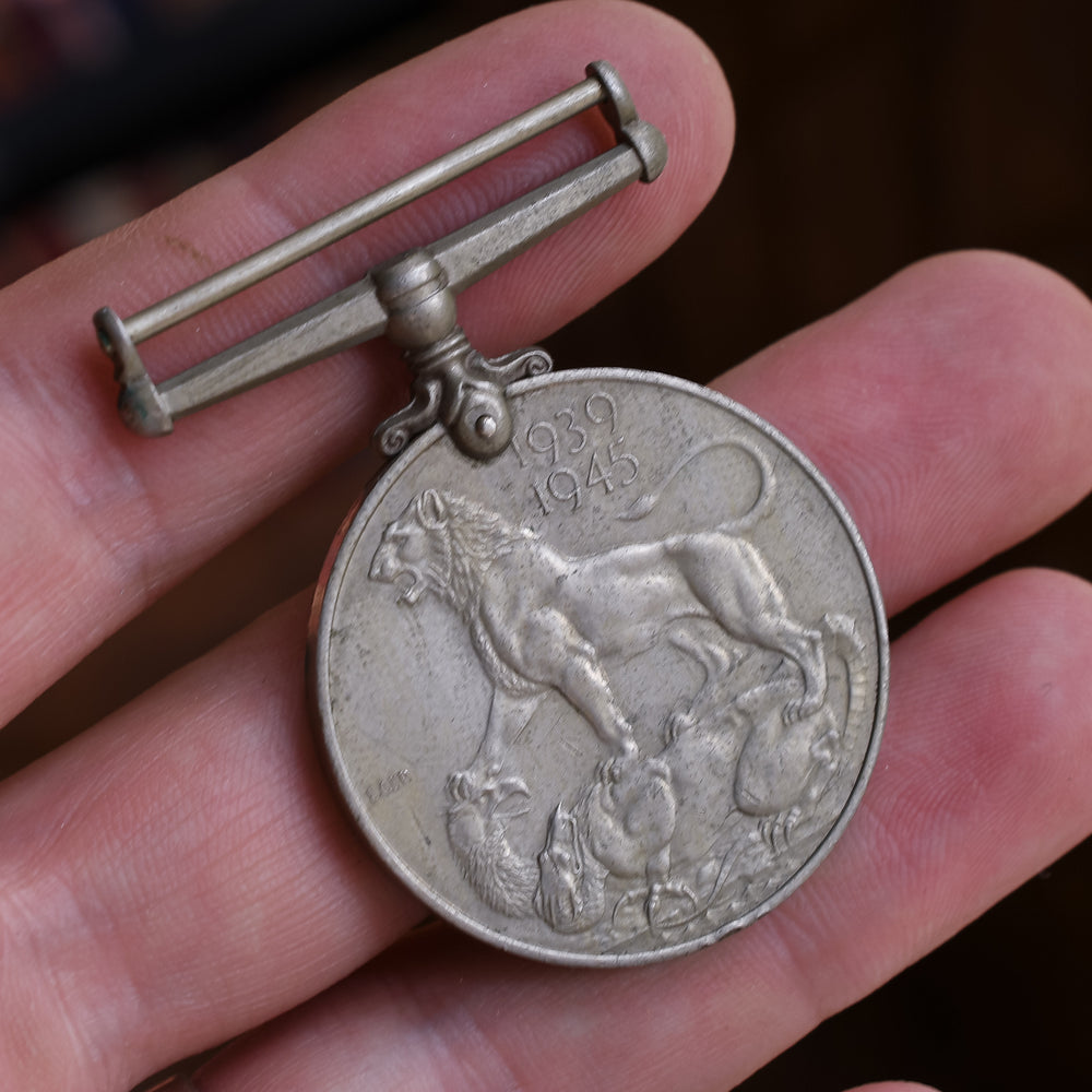 WW2 Lion and Eagle/Serpent Monster British Service Medal