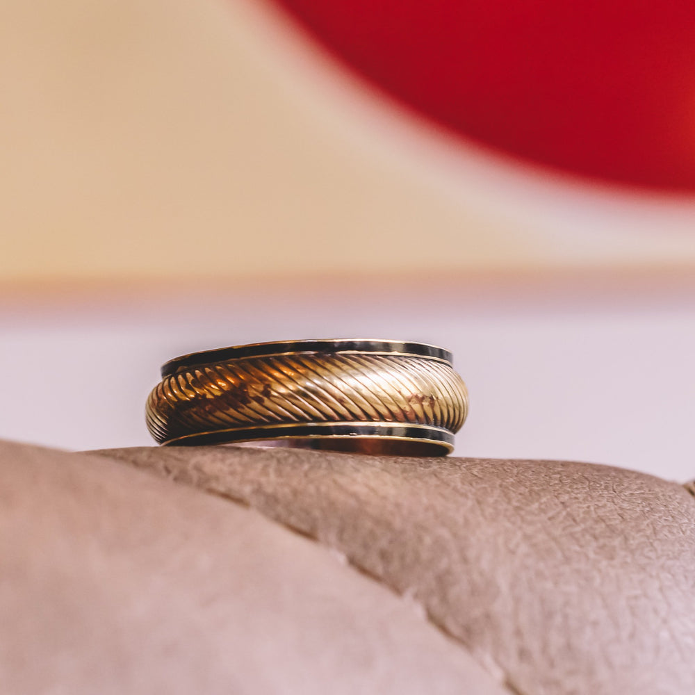 Georgian Optical Illusion Mourning Ring