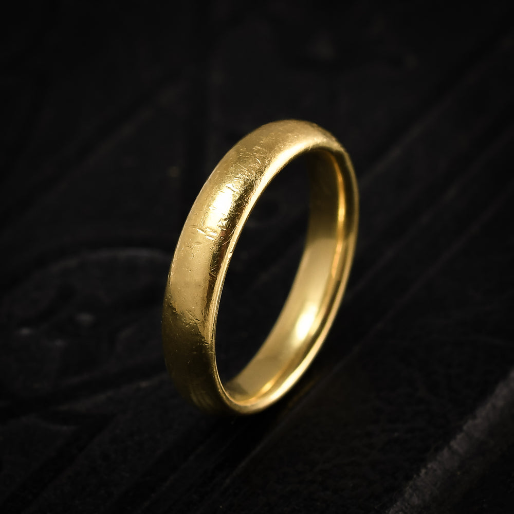 Vintage Charles Green & Son 18k Gold Wedding Band