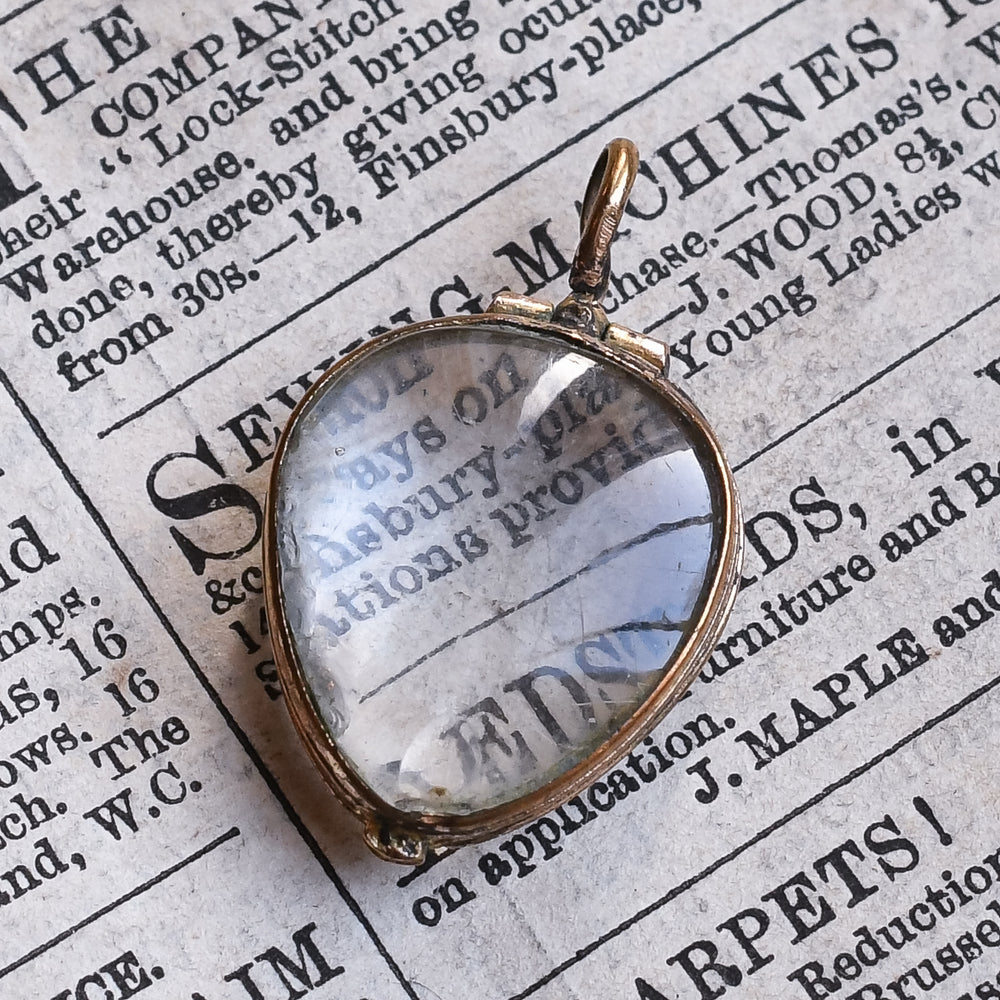 Georgian Double Heart Locket