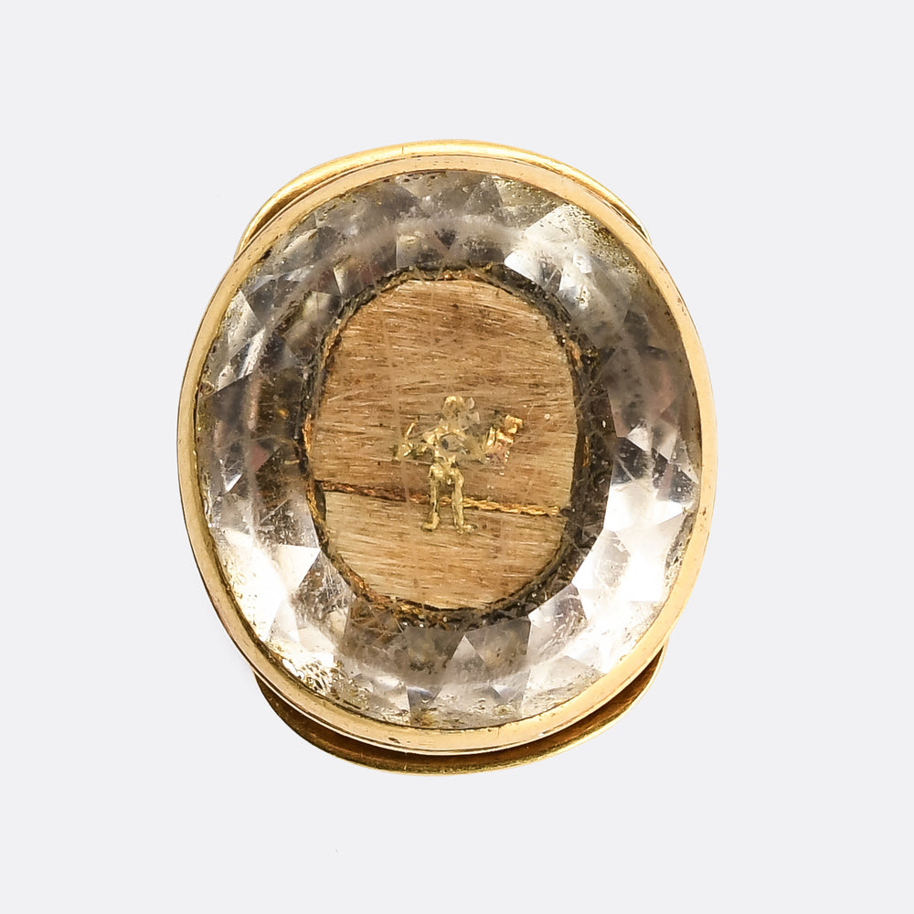 18th Century Grim Reaper Stuart Crystal Slider