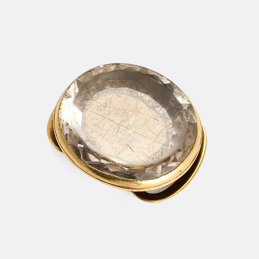 18th Century Grim Reaper Stuart Crystal Slider