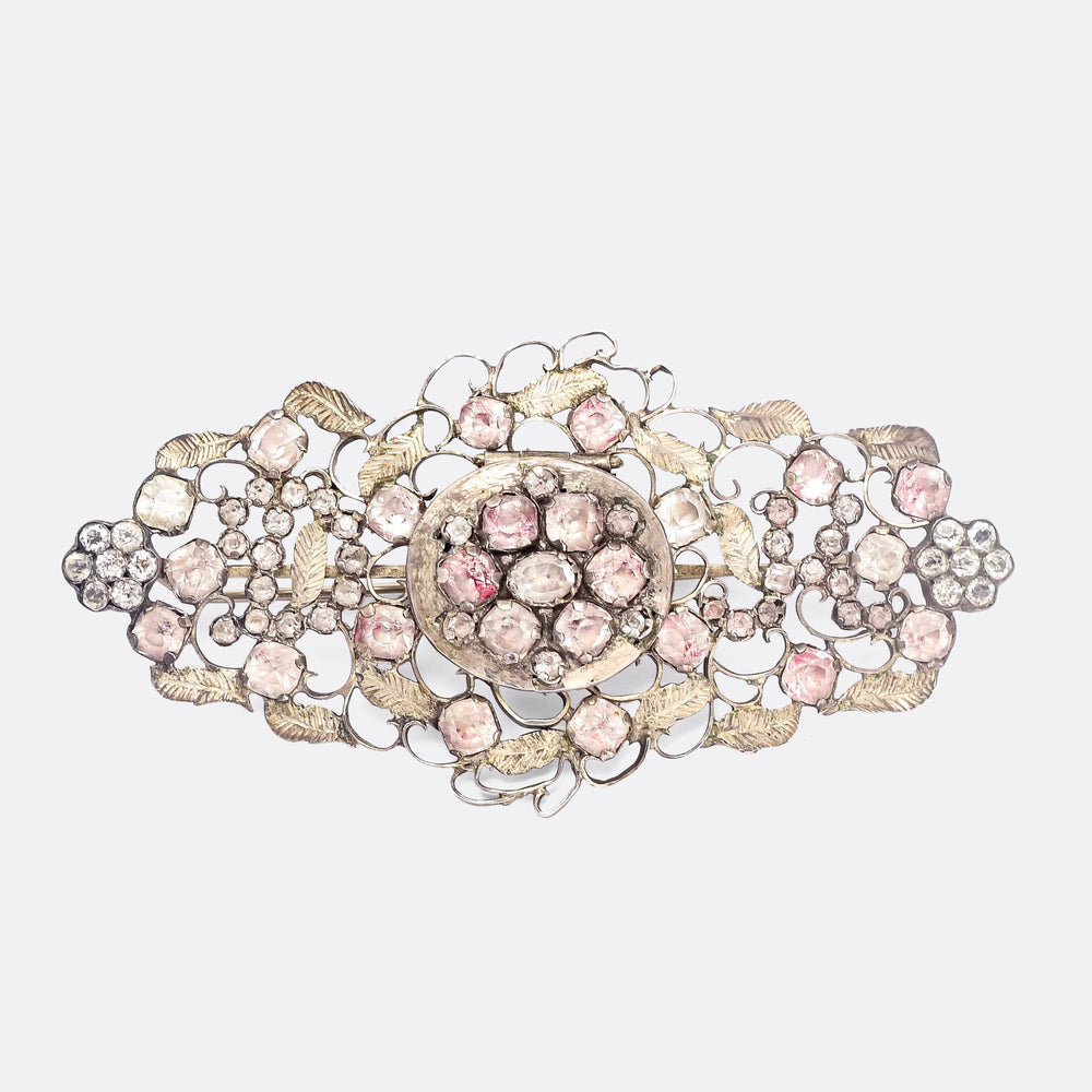 18th Century Norwegian They Both Burn Brooch