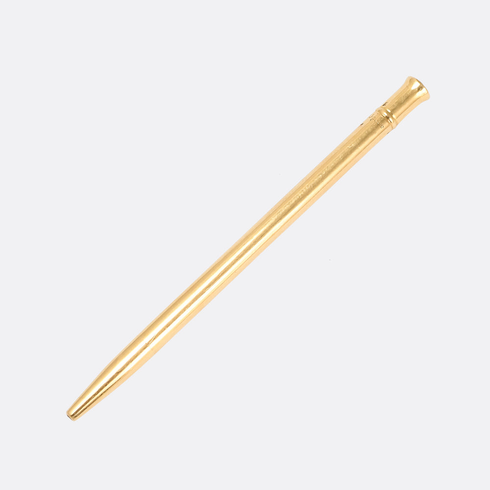 1950s Hermès 18k Gold Pencil
