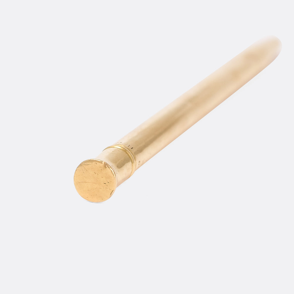 1950s Hermès 18k Gold Pencil