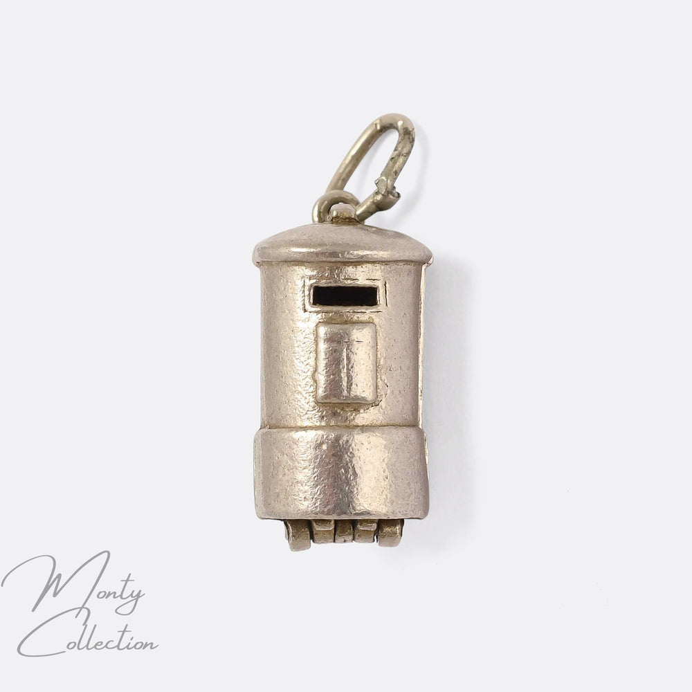 1950s Silver Postman Charm