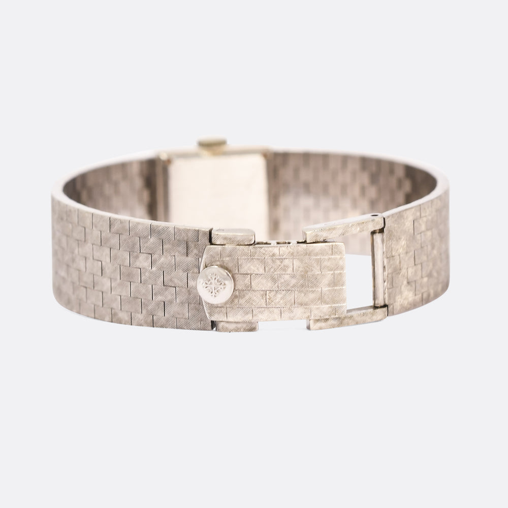 1970s 18k White Gold Patek Philippe Wristwatch