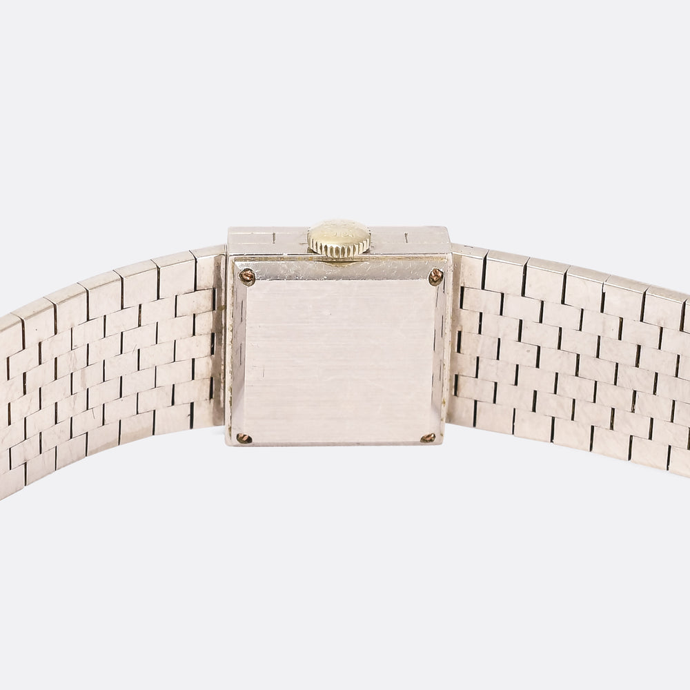 1970s 18k White Gold Patek Philippe Wristwatch