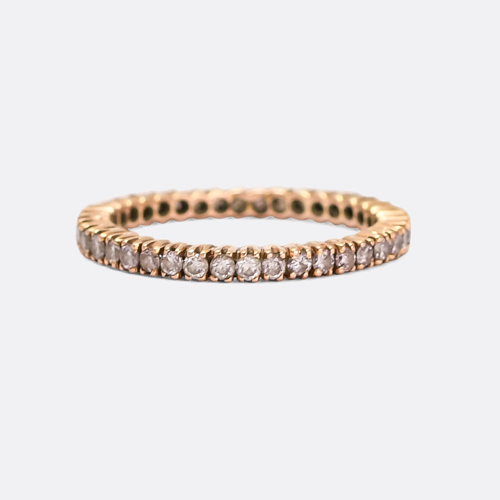 1980s Diamond Eternity Ring