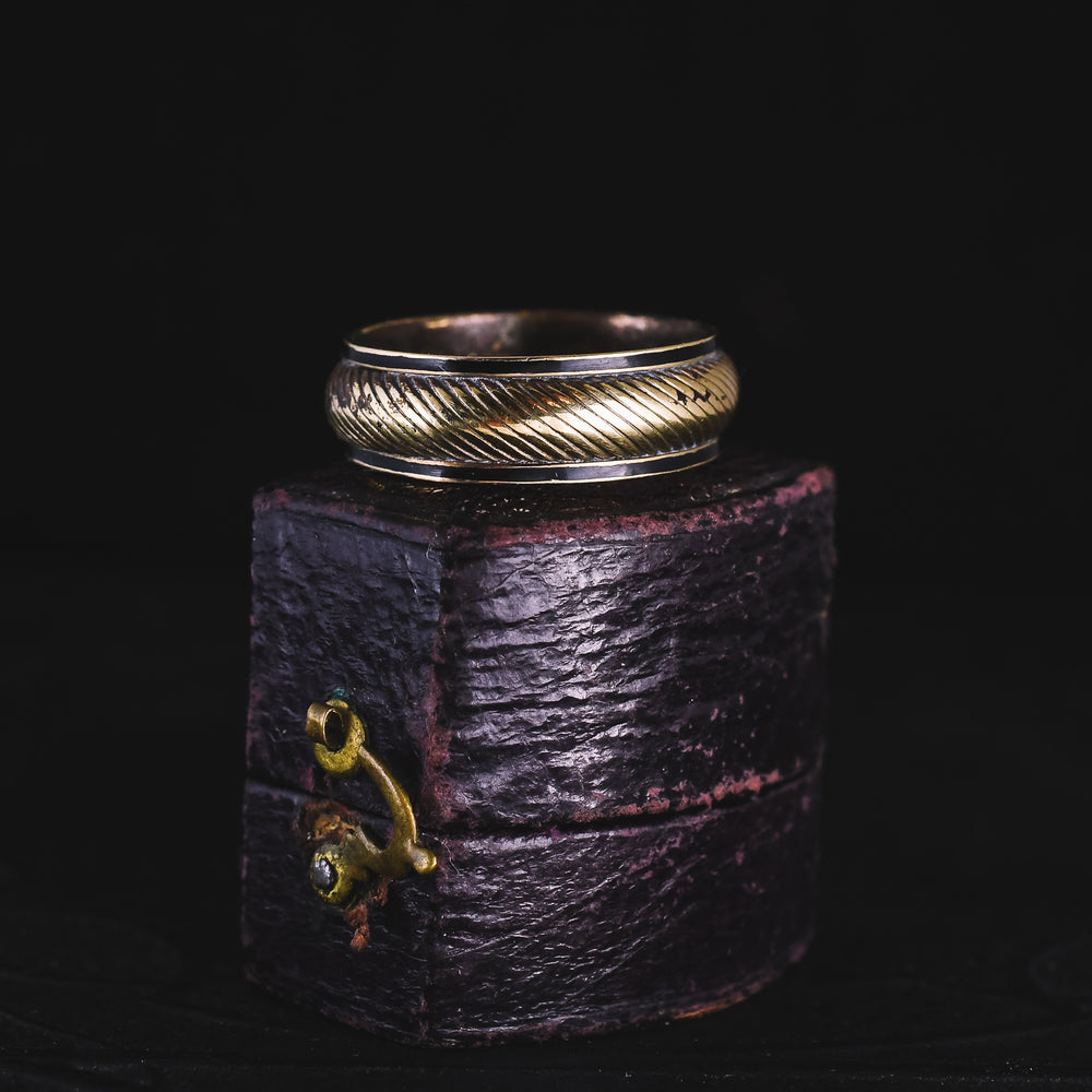 Georgian Optical Illusion Mourning Ring