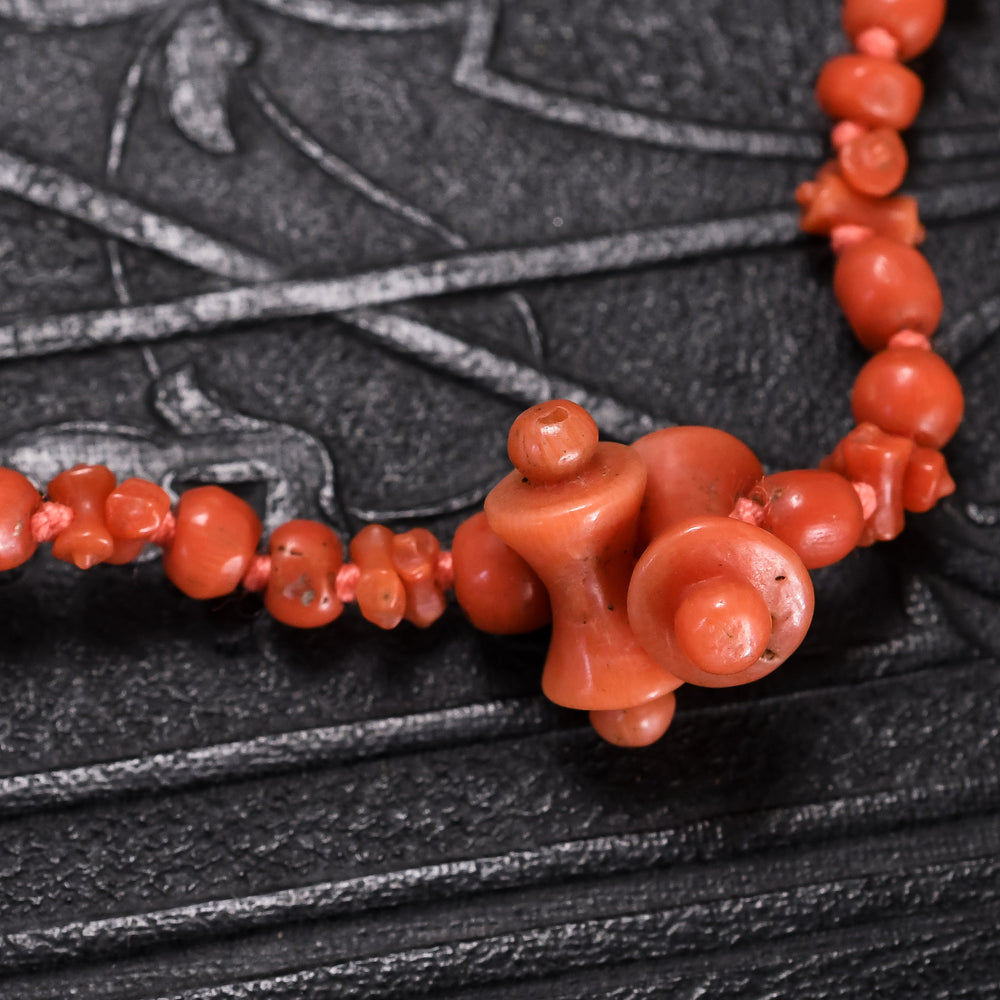 Georgian Grand Tour Coral Necklace