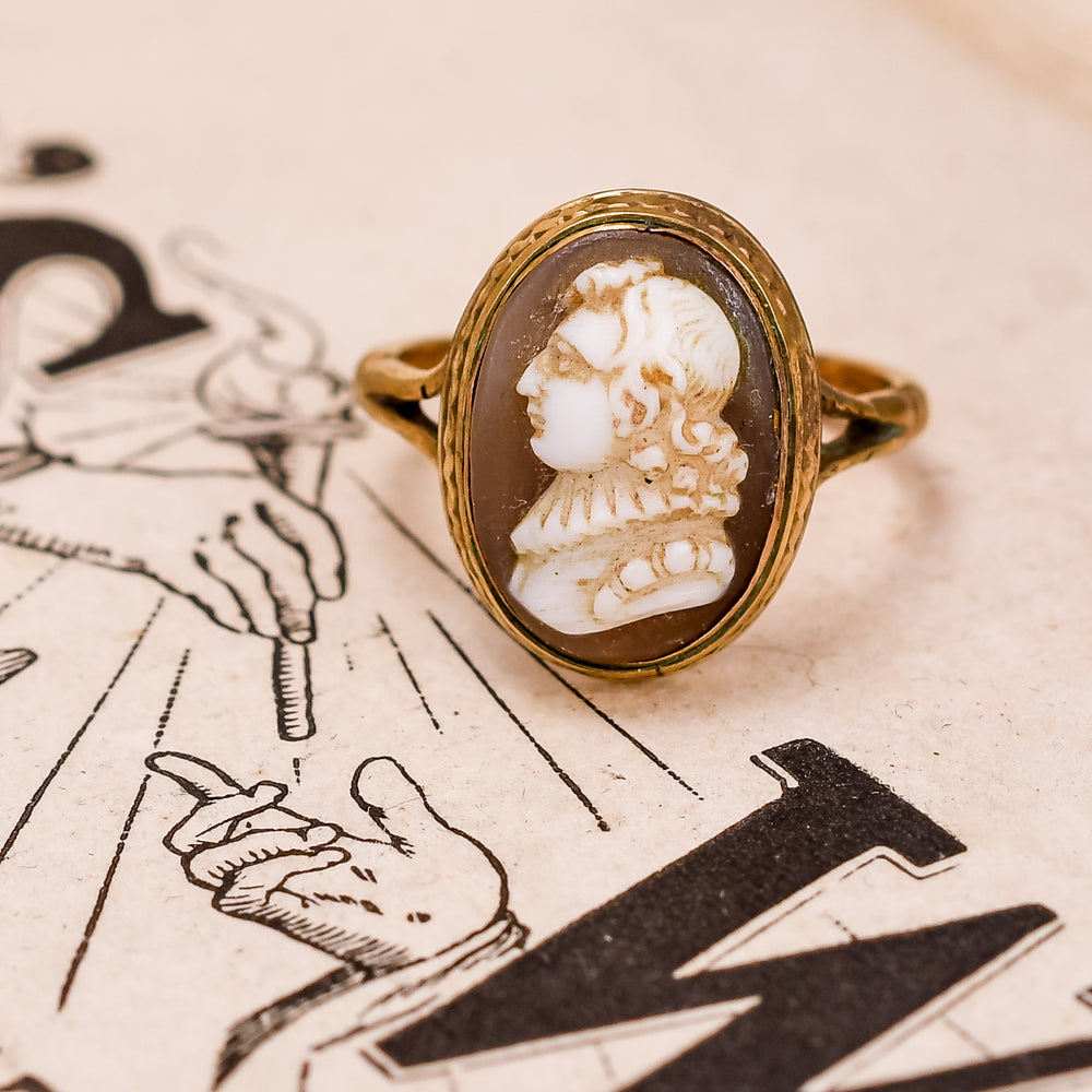 Georgian John Milton Cameo Ring