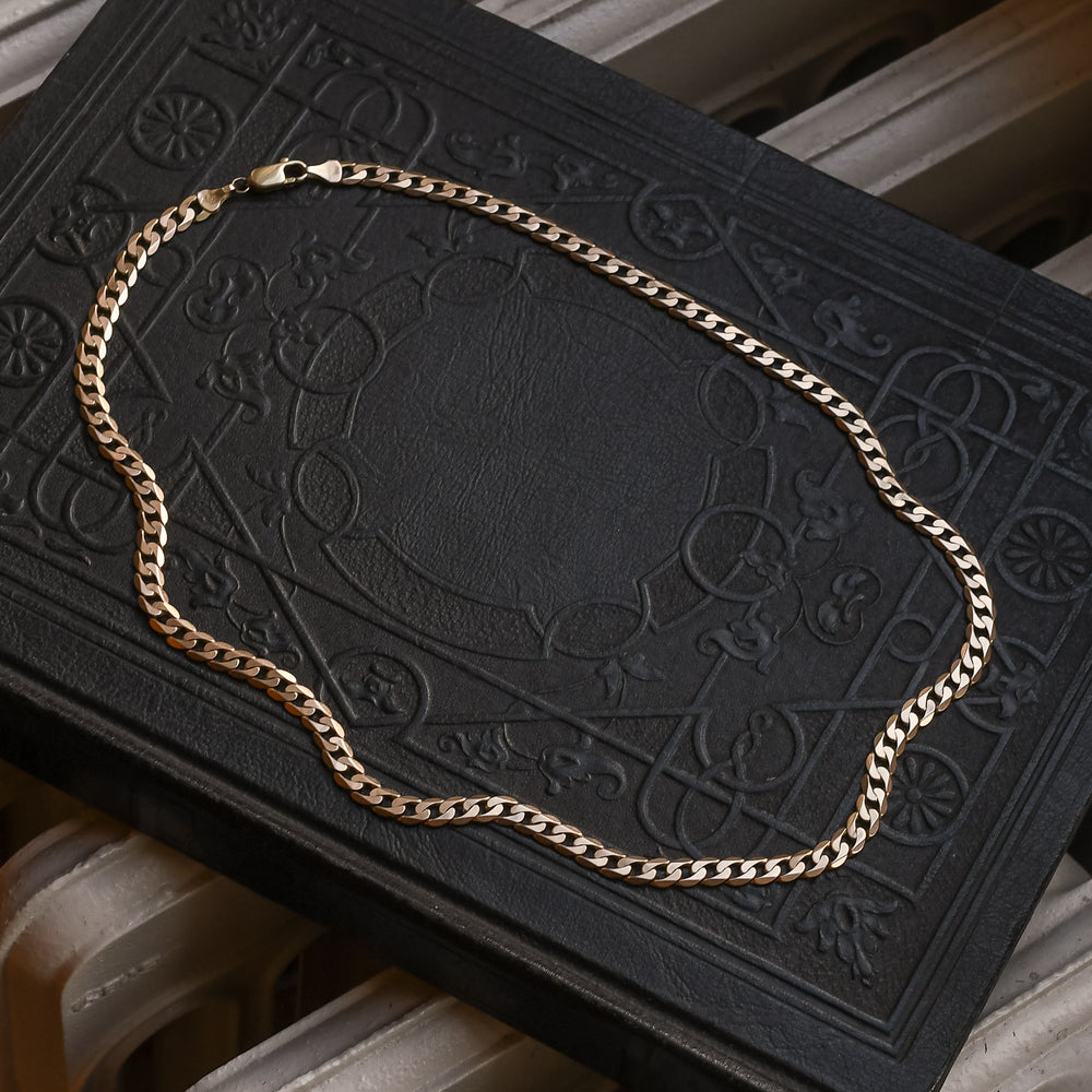 1970s Gold Cuban Link Chain