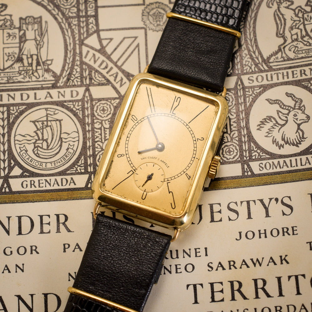 1930s Van Cleef & Arpels Gold Wristwatch