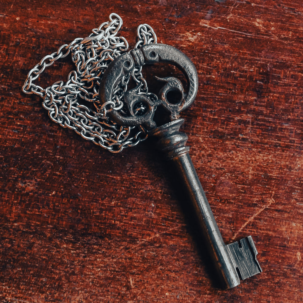 17th Century Dolphins Key Pendant