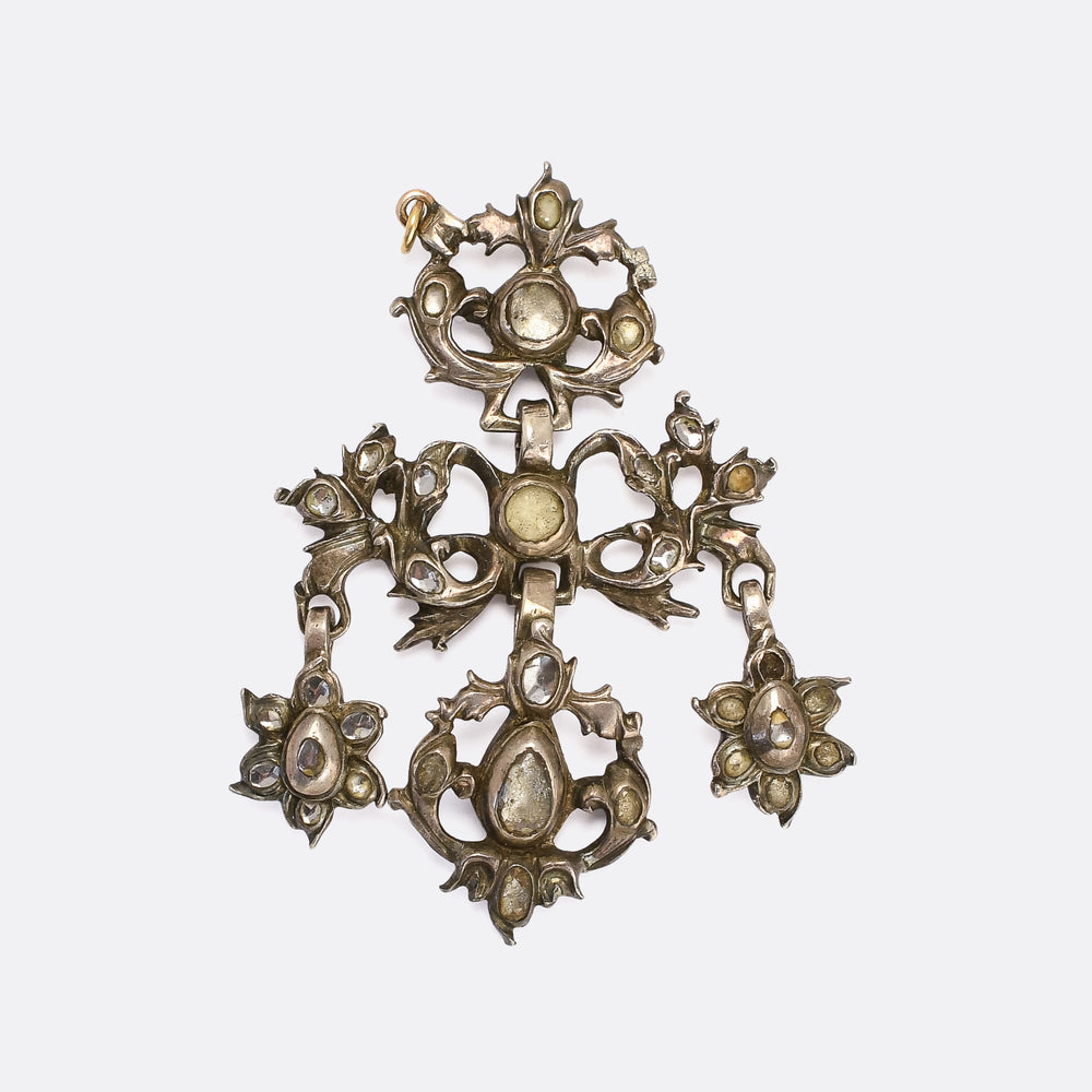 18th Century Iberian Jargoon Pendant