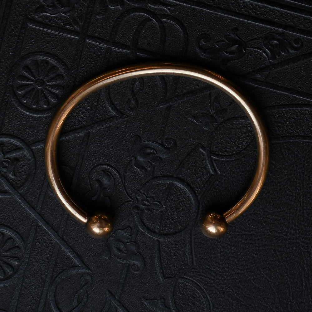 Vintage Gold Torque Bangle