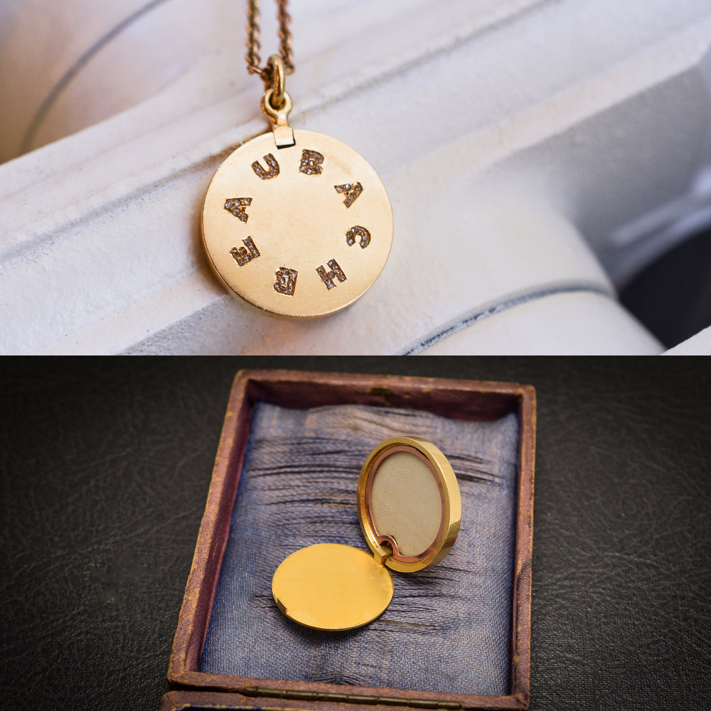 Victorian Diamond BEAUBACH Round Locket