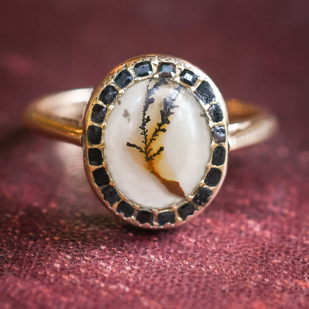 Dendritic agate jewelry deals