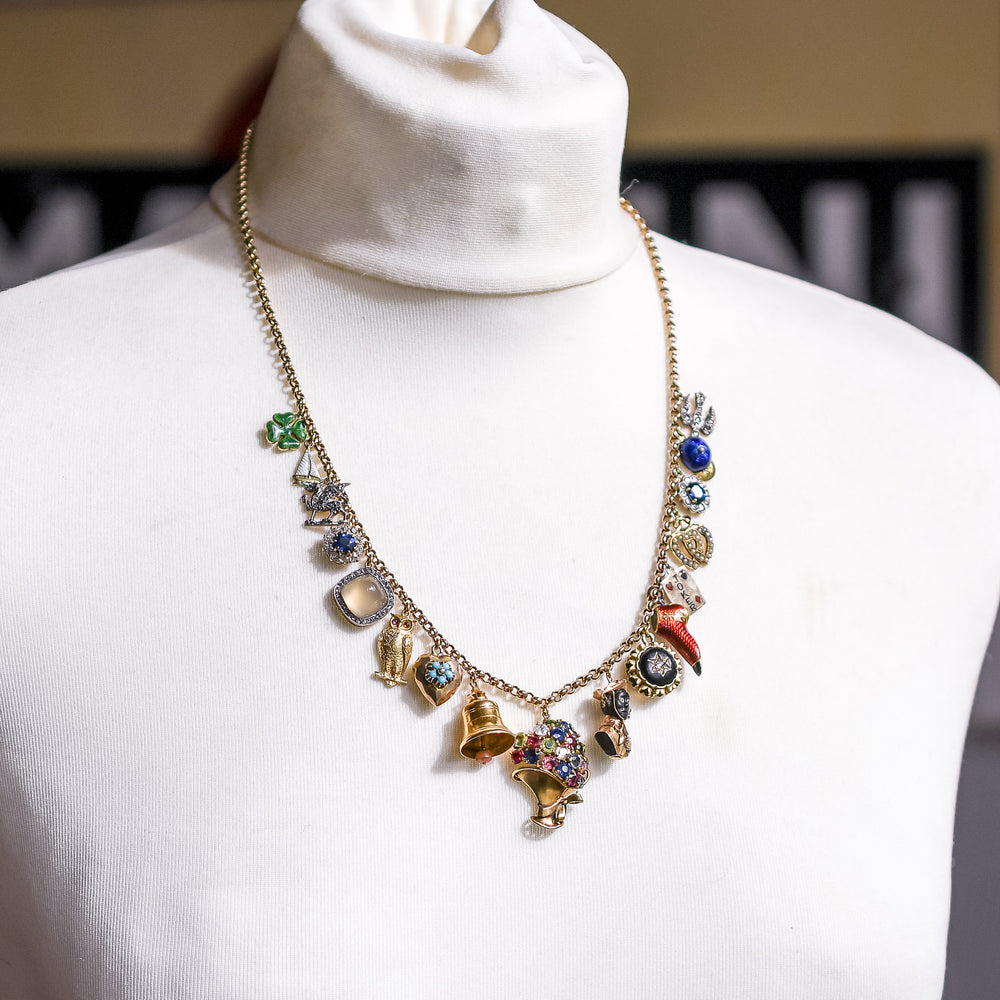 Antique Charm Necklace