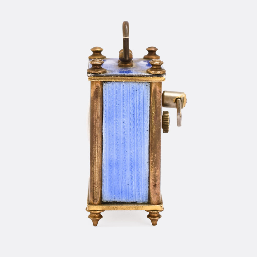 Antique Miniature Carriage Clock