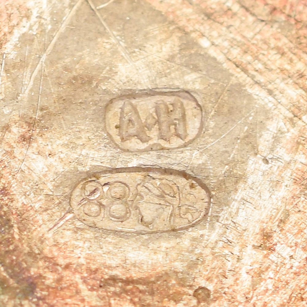 Antique Fabergé Red Enamel Heart Locket