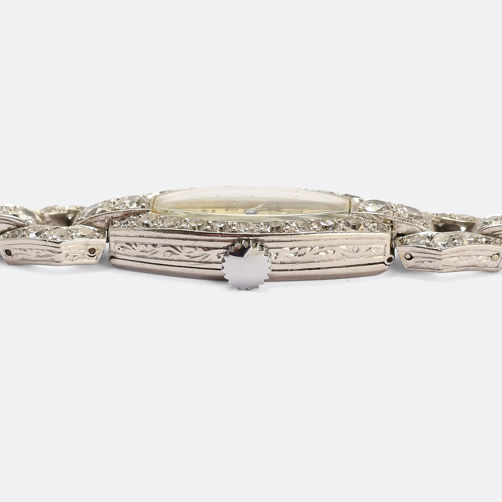 Art Deco Diamond Dress Watch