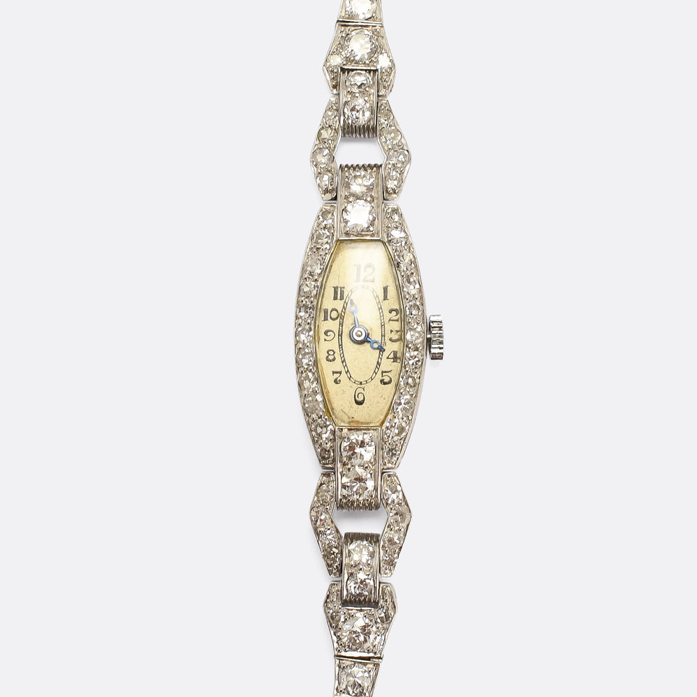Art Deco Diamond Dress Watch