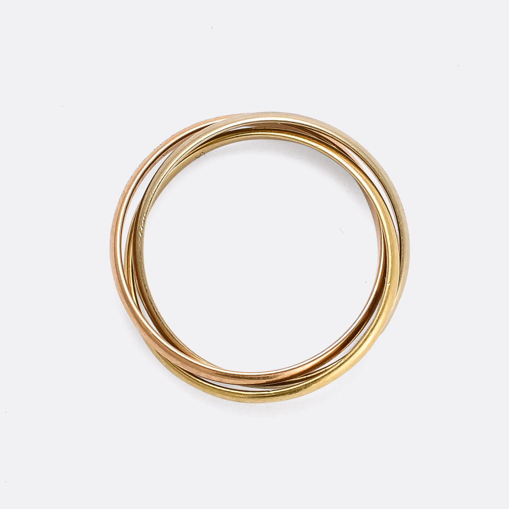 Cartier Trinity Russian Wedding Bands