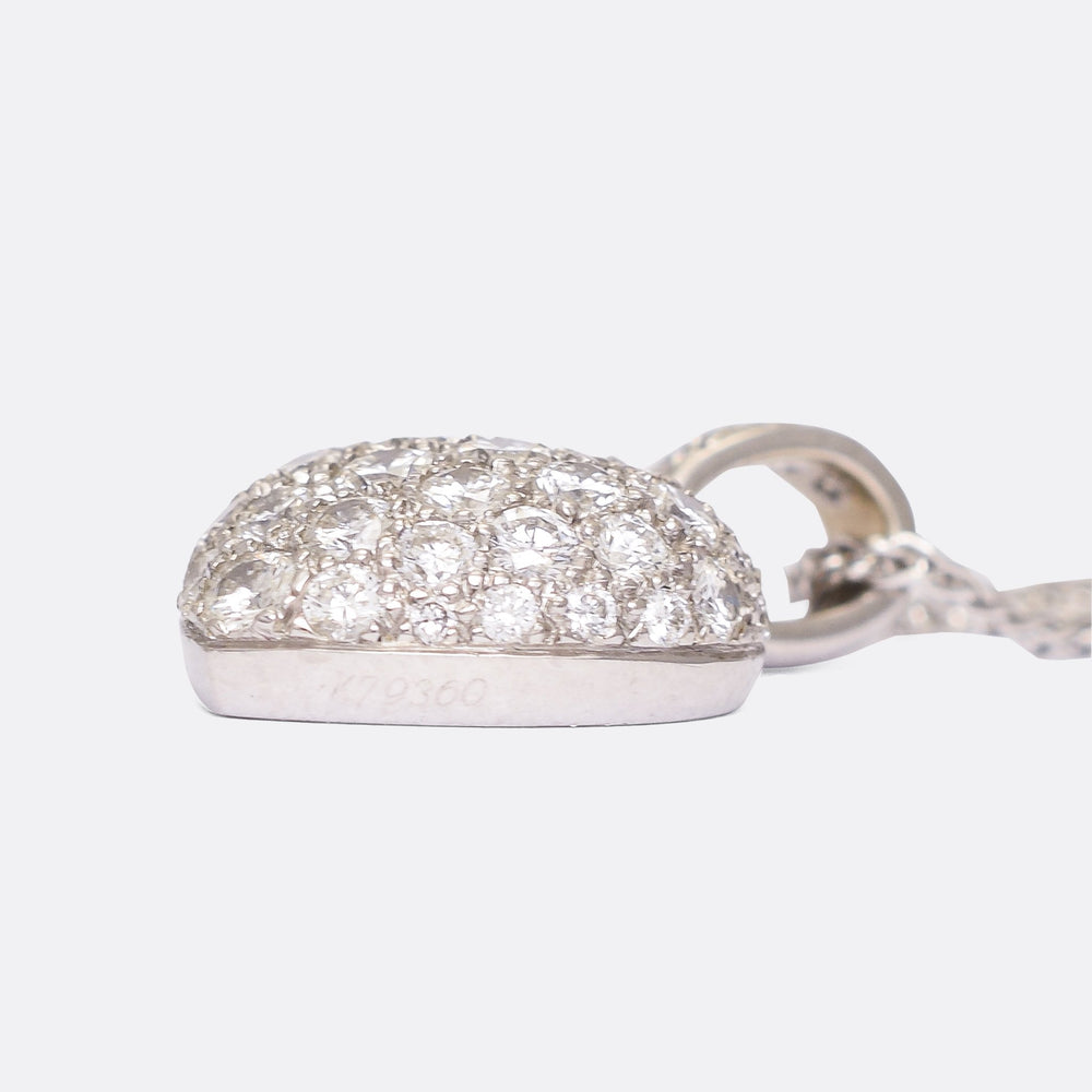 Cartier Diamond Heart Necklace