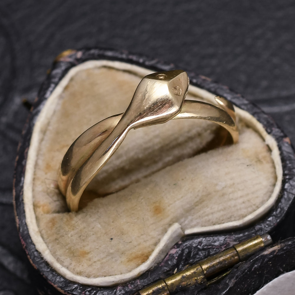 Mid-Century Serpent Ring