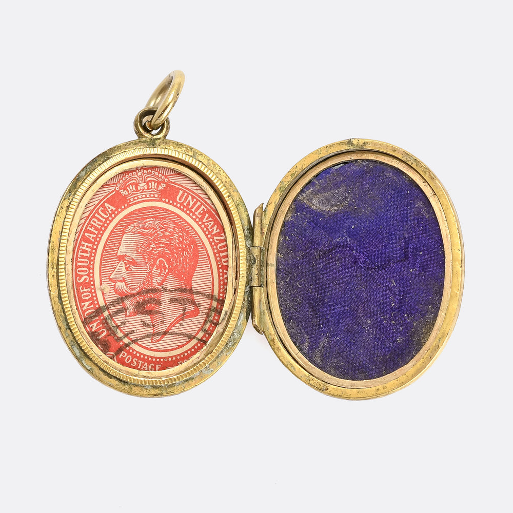 Edwardian Anchor Locket
