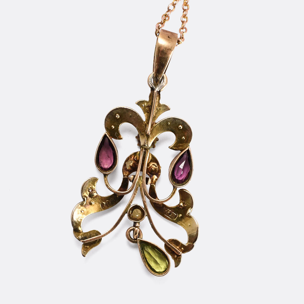 Edwardian Give Women Votes Suffragette Pendant