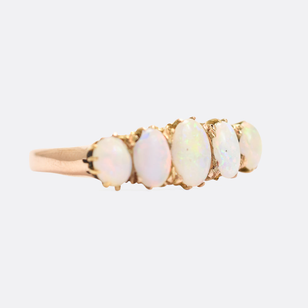 Edwardian Opal 5-Stone Ring