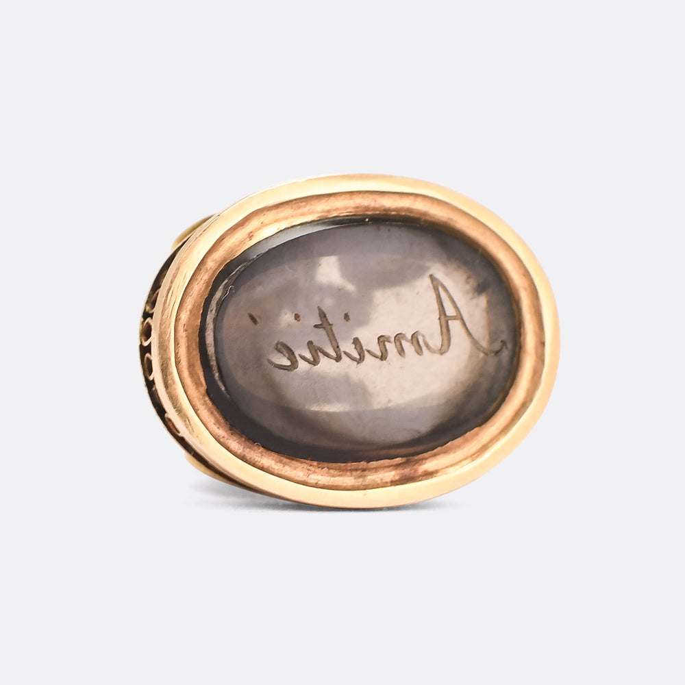 Georgian Amitié Seal Fob Pendant