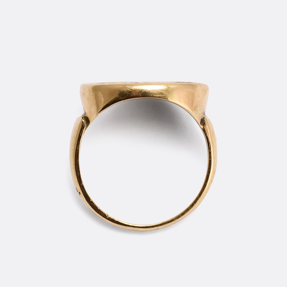 Georgian Constantine The Great Roman Coin Ring