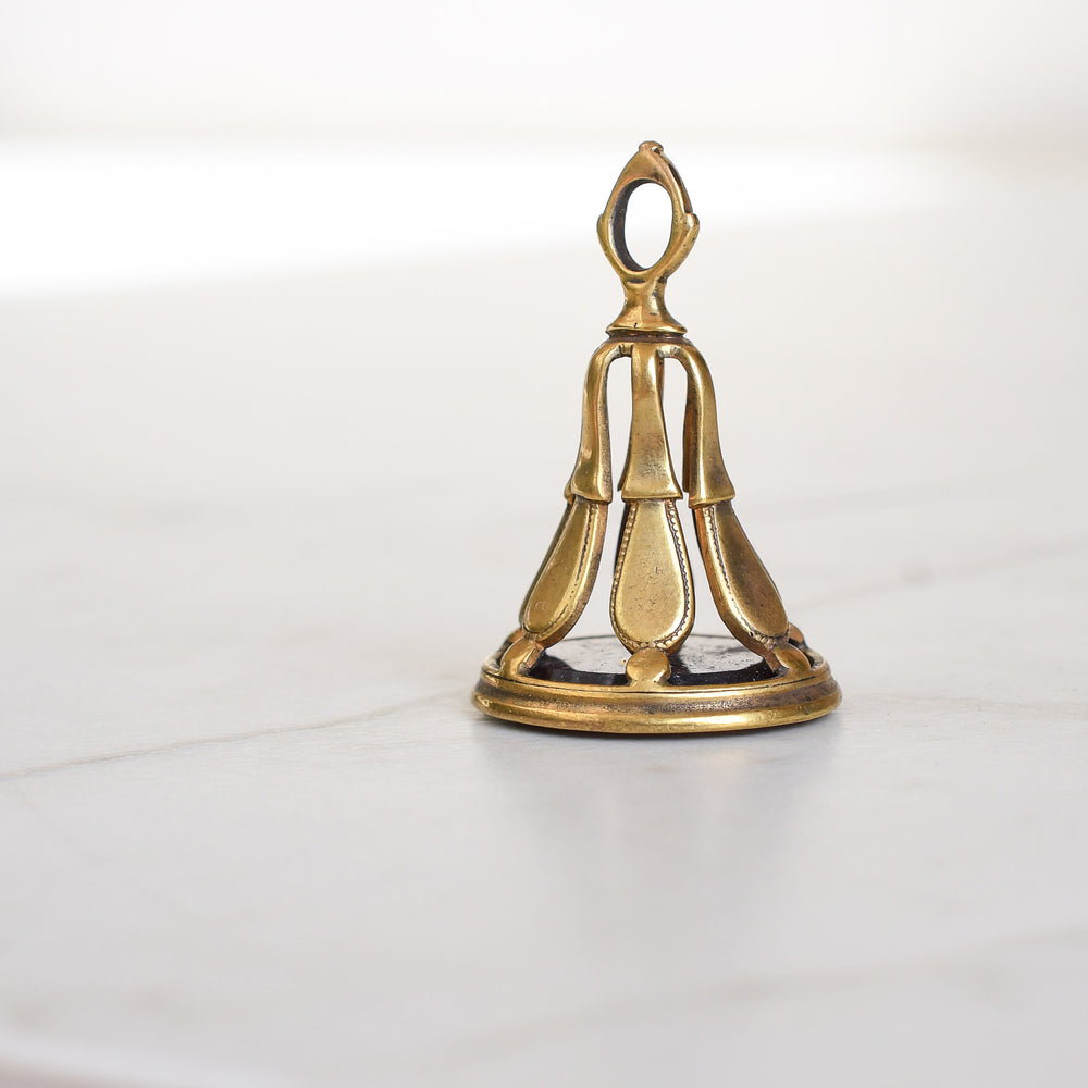 Georgian First Roman Triumvirate Intaglio Seal Fob