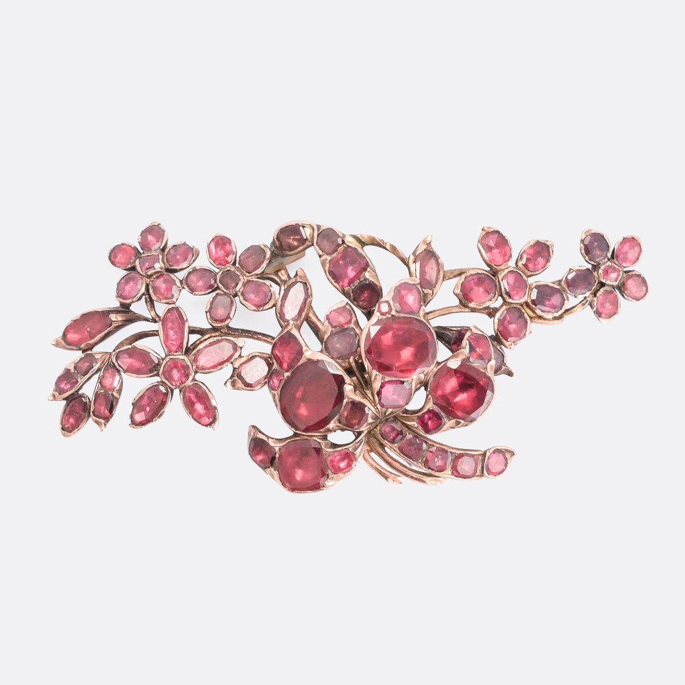 Georgian Garnet Giardinetti Aigrette