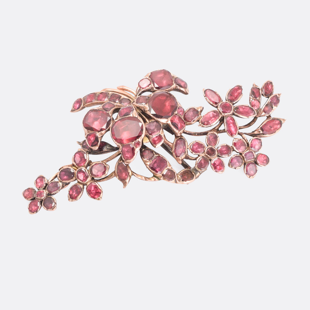 Georgian Garnet Giardinetti Aigrette