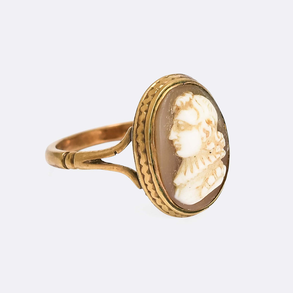 Georgian John Milton Cameo Ring