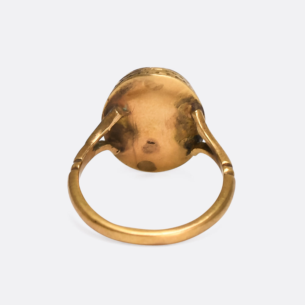Georgian John Milton Cameo Ring