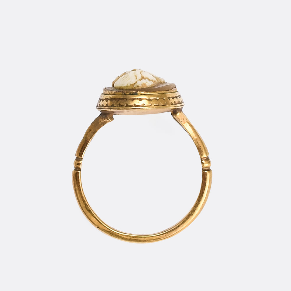 Georgian John Milton Cameo Ring
