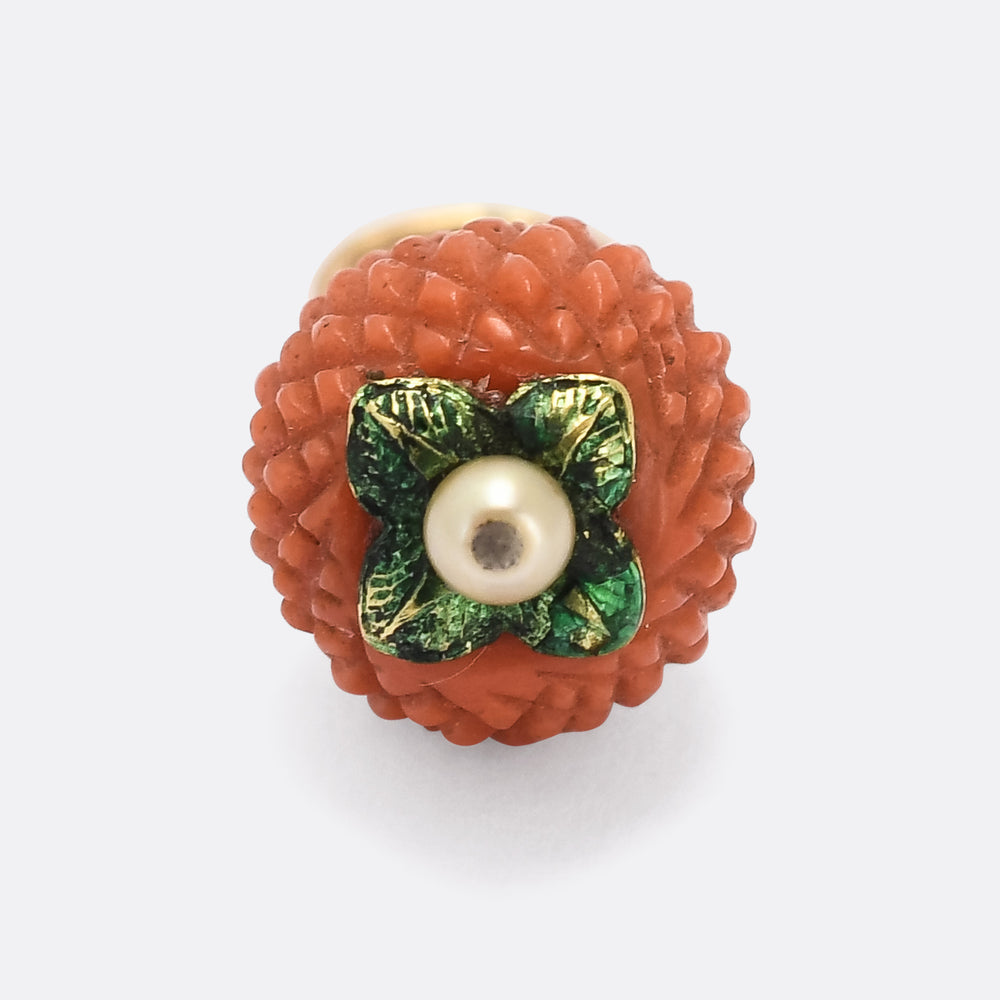 Georgian Pineapple Charm Pendant