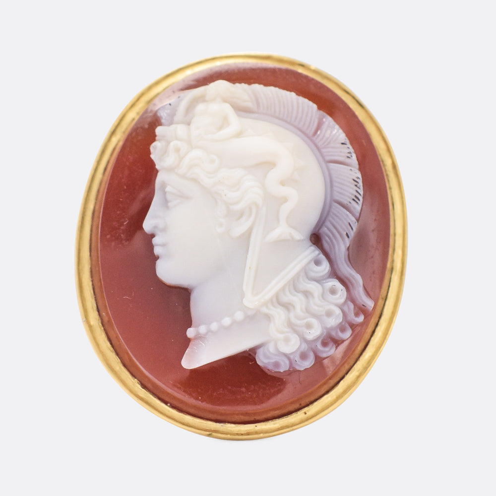 Georgian Thessalonike of Macedon Cameo Ring