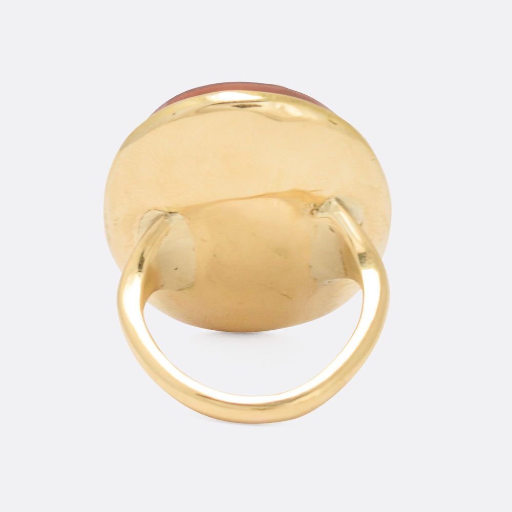 Georgian Thessalonike of Macedon Cameo Ring