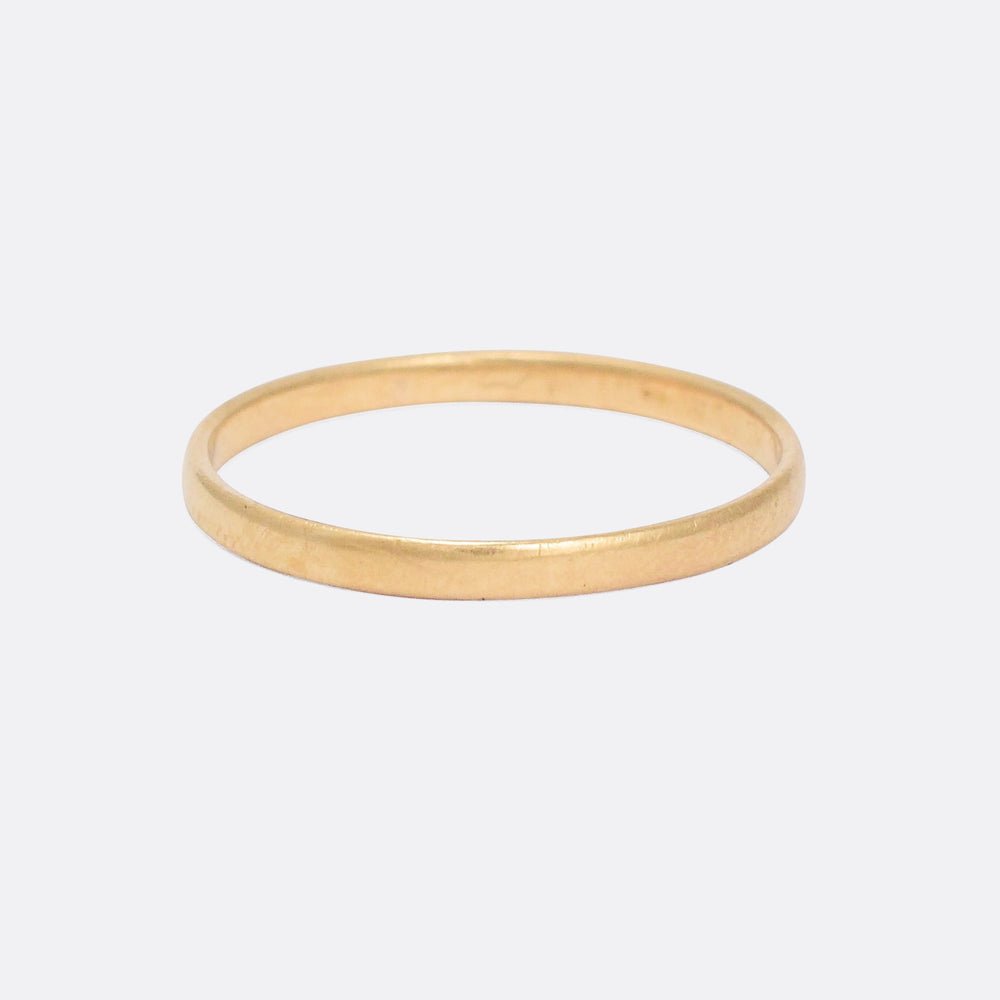 Georgian 22k Gold Wedding Band
