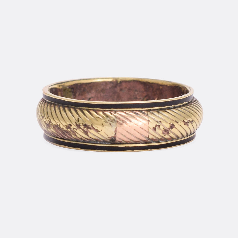 Georgian Optical Illusion Mourning Ring